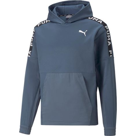 Felpa con cappuccio da uomo Puma FIT PWRFLEECE blu 52212418 r M