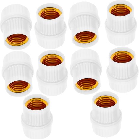 10 pièces Lot de Douilles Suspensions Vintage pour Plafonnier Support de Lampe Bakélite Accessoires Éclairage pour Cuisine Salon et Bureau (1/5)