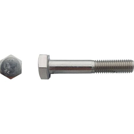 5 Vis Métaux Tête Hexagonale F/Partiel 30 x 120 mm - DIN 931 - Inox A4 - D-Work