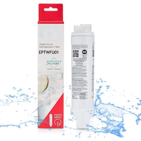 Repuestos para frigorífico - Filtro de agua EPTWFU01, 1 pieza, color blanco (1/4)