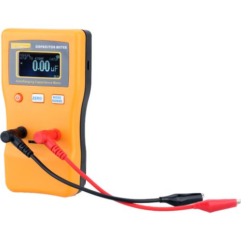 Medidor de capacitancia de alta precisión, comprobador de circuitos, mide capacitancia y resistencia.
