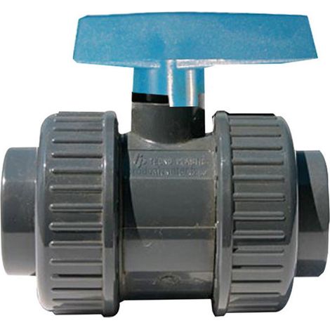 Vanne double union - PVC taraudé 1" F/F - CIS