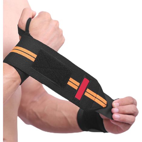 Garde-Poignet Sport - Bande De Soutien Pour Entraînement De Force - Pour Musculation Et Halterophilies - 2 Pièces (1/5)
