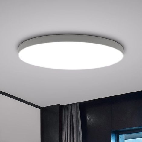 Plafonnier LED 36W 6500K Plafonnier salle de bain Imperméable IP55 Lampe de Plafond LED Rond Applicable à Salle de Bain, Chambre, Cuisine, Salon, Balcon, Couloir (1/5)