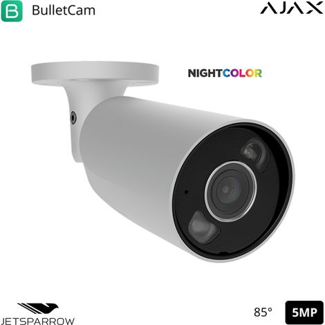126258 - TVCC - BulletCam HL (8 Mp/4 mm) - Caméra HL filaire (8 Mp/4 mm) - couleur black - Ajax vidéosurveillance