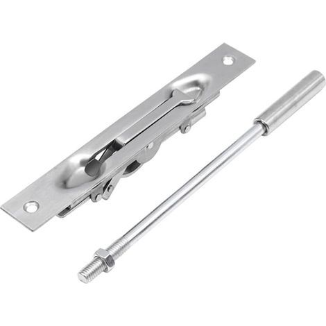 Loquet Antivol Fermoir De Porte, Moraillon Serrure Sécurité Des Portes Serrure à Pêne à Barillet Boulons De Sécurité De Porte Loquet De Sécurité Serrure De Porte Acier Inoxydable (1/5)