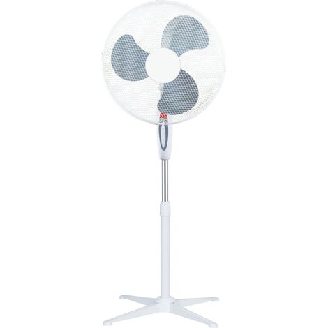 Linder Exclusiv Ventilator Standventilator Luftkühler Ventilator Lüfter Oszillierend SV3000W Weiß