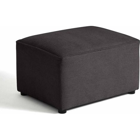 Canopy - hocker - aus strukturiertem stoff - dunkelgrau (1/5)