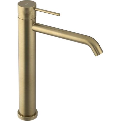 Sapho Ultrasan - Grifo de lavabo, dorado mate UT007VG (1/2)