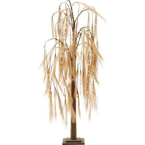 Gartendekoration LED KOPASKER Baum 160 cm Beige