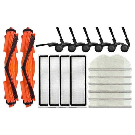 Accessoires pour aspirateur robot Xiaomi S40 / OV81 : brosse principale, chiffon de nettoyage, filtre HEPA et pièces de rechange (1/5)