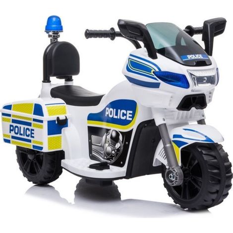 Motocicletta a batteria della polizia TR1912 bianca (1/5)