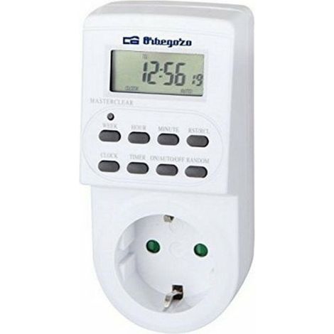 Programmateur enfichable orbegozo pg 20 /puissance maximale 3600w.