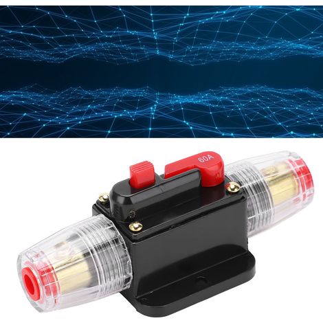 Disjoncteur Breaker2 à réarmement automatique, porte-fusible audio 60 A (1/5)