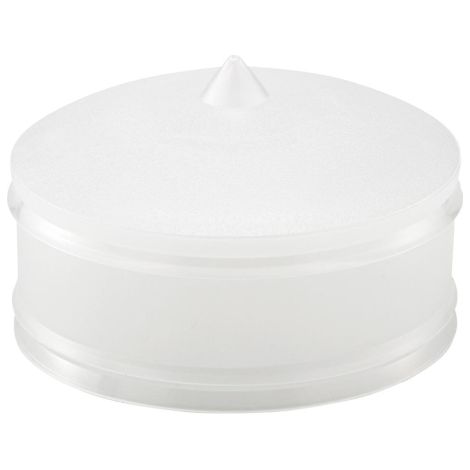 Soudal – Lot de 10 couvercles pour cartouches vides 310ml – Plastique blanc – Étanchéité renforcée pour conservation optimale – Compatible E-COLL - VIDE 310 ML E (1/2)