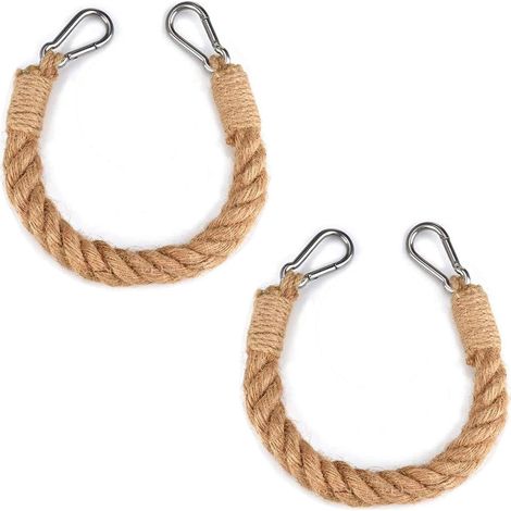 Juego de 2 soportes vintage para rollos de cuerda (1/5)