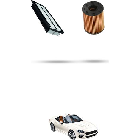 Kit tagliando 2 filtri compatibile con Fiat 124 Spider 1.4 103kw dal 2016 (1/3)