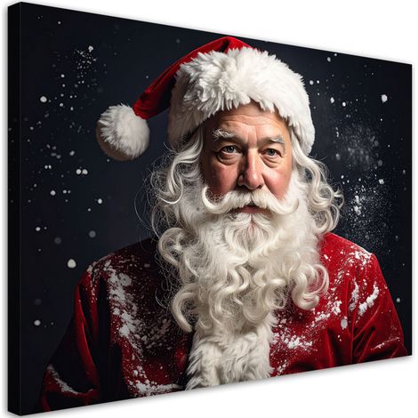 Stampe su Tela, Babbo Natale regali inverno Natale, 30x20 (1/5)
