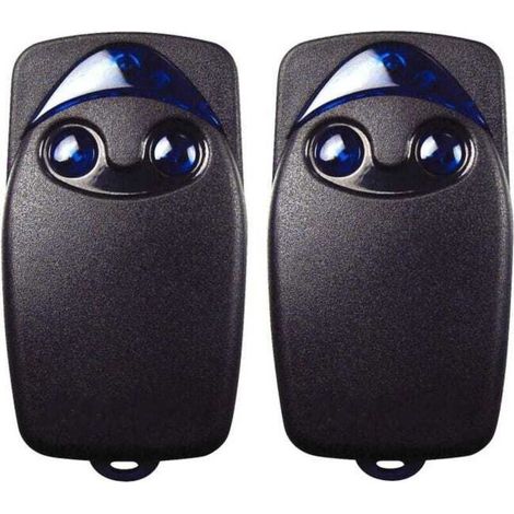 Ouvre-porte de garage électrique Flo2r-s 433,92 MHz (lot de 2) compatible avec les télécommandes Nice (1/4)