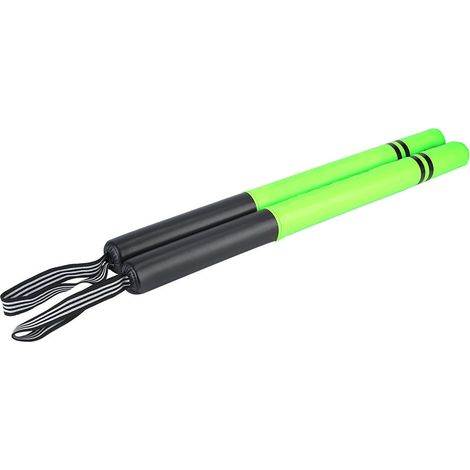 Lot de cibles de boxe bâton d'entraînement équipement de fitness combat frappe vert fluo (1/3)