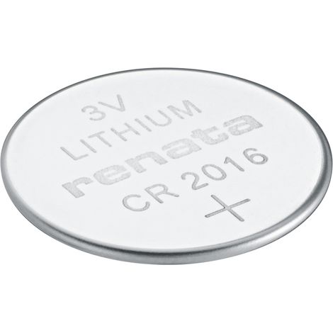 BATTERIA a BOTTONE al litio CR2016 RENATA 3V