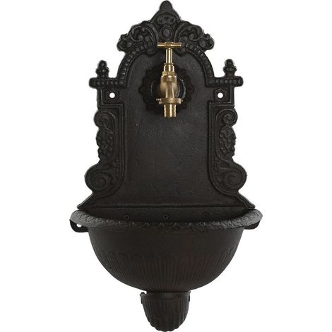 Fuente Hierro Colado 27X12,5X45 Marron (1/3)