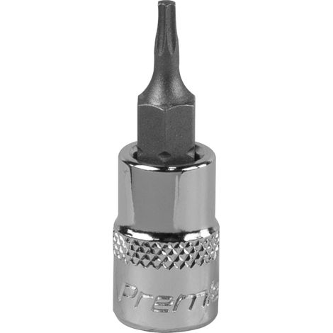 Sealey SBT001 Premier TRX-Star Socket Bit 1/4"Sq Drive T8