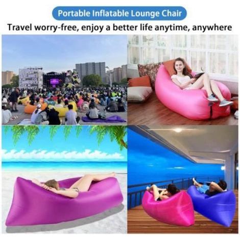 Aufblasbares Sofa – wasserdicht – Luftsofa – leicht – tragbar – luftdicht (1/5)