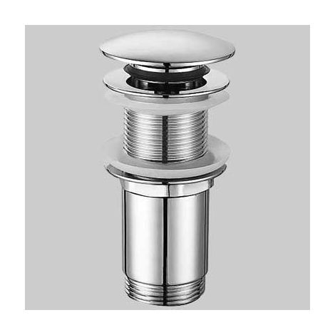 PILETTA PER LAVABO CON TAPPO A PRESSIONE  11/4 s/troppo pieno     MADE IN ITALY