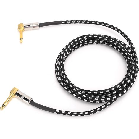 Câble de Guitare JORINDO 6.35mm 3 mètres - Cordon Audio Instrument JD6213 (1/5)