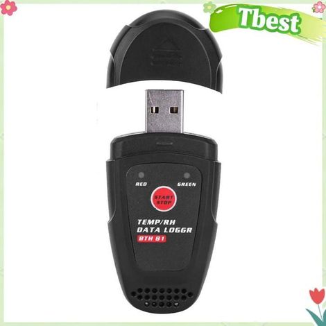 BTH81 Température Humidité Données Hygromètre du Thermomètre USB avec Exportation PDF pour la de L'environnement (1/4)