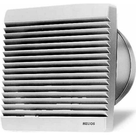 Helios HSW 250/2 Ventilateur hélicoïde à haut rendement 1-PH 230 V 50Hz TK à vitesse réglable / avec grille, 00141 (1/2)