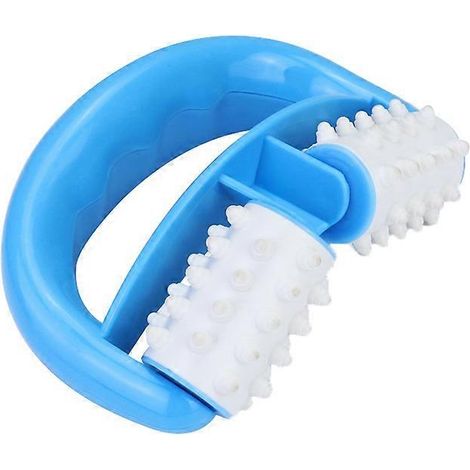 Rouleau de massage pour le corps, utilisable sur peau sèche ou humide, pour un massage anti-cellulite. Brosse pour le corps, le visage, les bras et les épaules.-AquaForge