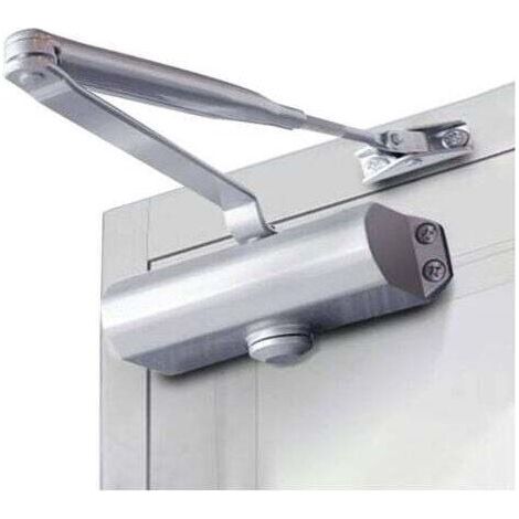 Adjustable Automatic Door Closer Controls Up to 45-85kg (1pcs), Hydraulic Automatic Door Closer with Rotating Compass Arm Ideal for Home Store Office--INHHUB