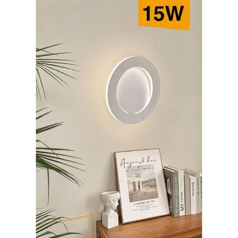 Trade Shop - LED APPLIQUE 15 STRUKTUR VON MURO DESIGN BIANCO TO THREE TONALITY OF LIGHT AQ17-3C - (1/3)