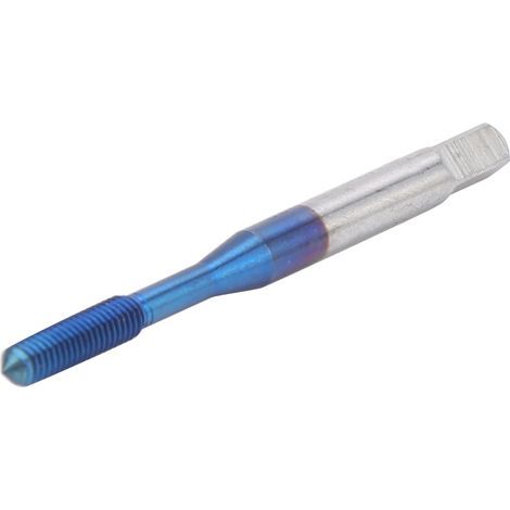 Extrusionsgewindebohrer, blaue Nano-Beschichtung, metrisches Gewinde, Gewindeschneidwerkzeug für Reparaturen, M3-Fertigung (1/5)
