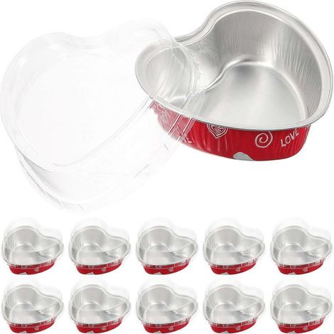20 Einweg-Backförmchen aus Aluminium für Muffins und Kuchen (1/5)