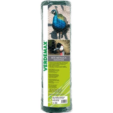 rete esagonale metallica plastificata galvanex 19