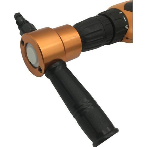 Tragbare elektrische Blechschere – 350° multidirektionales Schneiden – Schnittstärke bis zu 1,8 mm – Für Eisen- und Edelstahlbleche – (1/3)