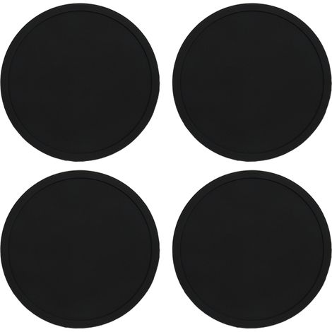 Sous-verre En Silicone - Résistant À La Chaleur Et Antidérapant - Pour Tasses Et Verres - Protection Des Surfaces - Lot De 4 (1/5)