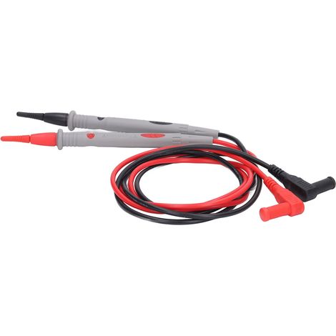 2er-Pack Multimeter-Messleitungen, Universal-Messspitzen mit Bananenstecker, Elektronikzubehör 1000 V 20 A (1/5)