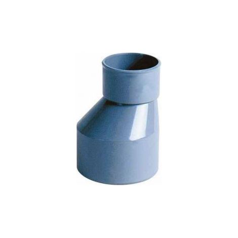 Negomix – Réduction PVC 100 vers 63 – Raccord femelle pour gouttière – Adaptation sur couvercle récupérateur d'eau de pluie – 1 pièce