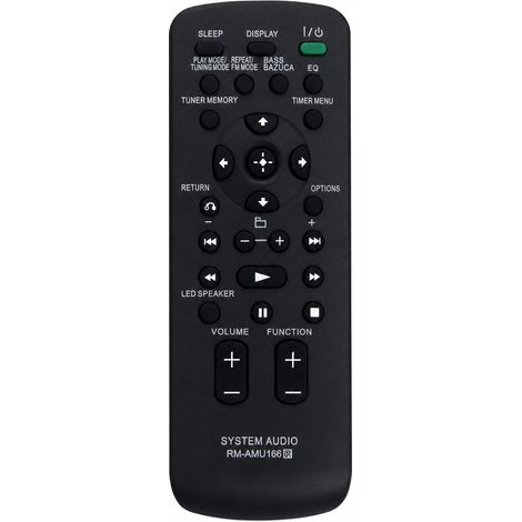 Télécommande Compatible avec Système Audio Sony RM-AMU166 (1/5)