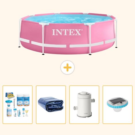 Intex Piscine Tubulaire Ronde - 244x76 cm - 5-pièces S54 (1/5)