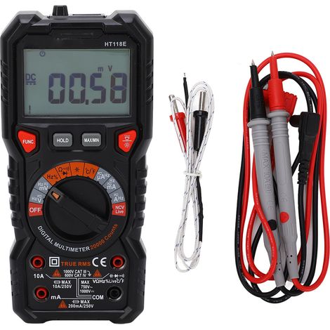 Multimètre numérique automatique résistance testeur tension AC DC voltmètre pour mesure (1/5)