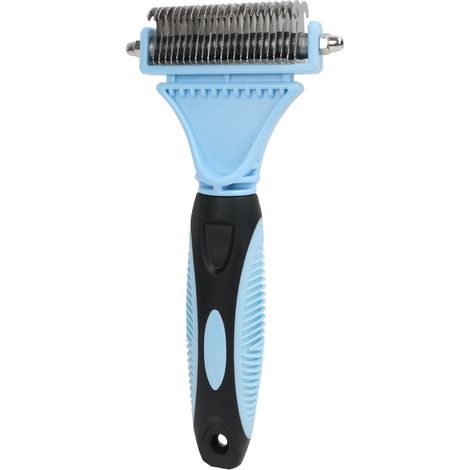 Peigne pour chien, peigne pour chat, brosse pour poils d'animaux - Élimine les poils morts et démêle les nœuds-AquaForge (1/5)