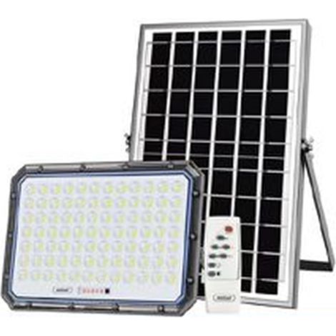 Andowl - Faretto Luce Solare Con Pannello Fotovoltaico A Led Ip66 2000w Telecomando Giardino Q-l85 - (1/2)