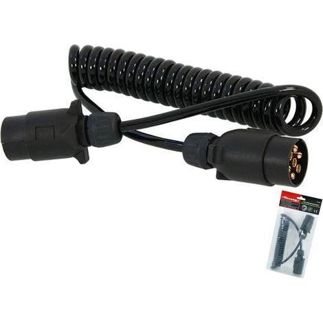 Neilsen 2.5M Trailer Extension Lead Cable Plug Socket Towing Wire Truck 7 Pin (1/2)
