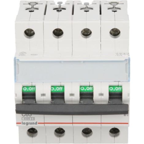 Interruptor automático 4P C 63A 6kA CA S304 TX3 403568
