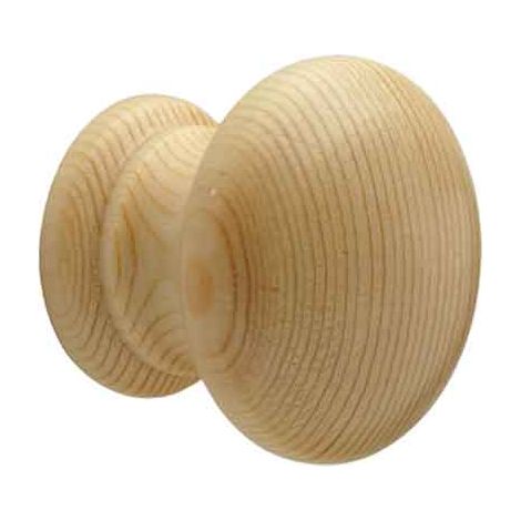 Pomolo Legno Grezzo 101 Ø 30 (1/2)